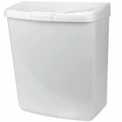 Feminine Hygiene Waste Receptacle, White