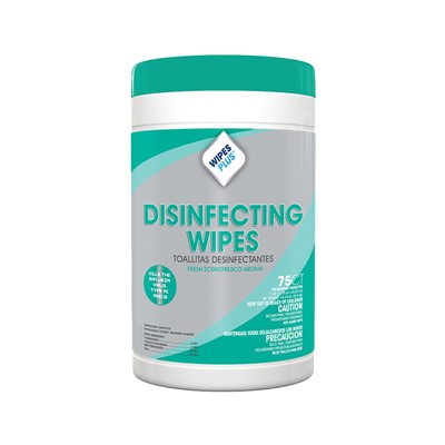 Disinfecting Wipes, 75ct Canister, 6/cs