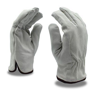 Glove,Leather,Fleece Lined,Driver,Lge,DZ