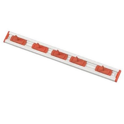 20" Rail Aluminuml, Red, w/5 Red HDHOOK1