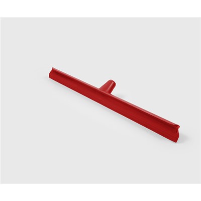 24" Single Blade Overmolded Squeege, Red