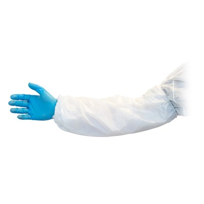 White Polyethylene 18" Sleeve 2000/cs