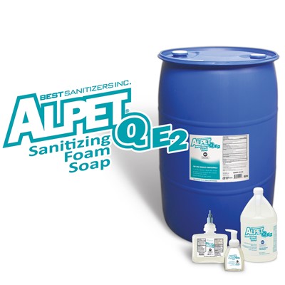 Soap,Alpet Q E2 Foam Sanitizing gal 4/cs