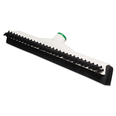 Sanitary Brush with Squeegee, 18" Brush,