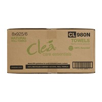 Cleá Hand Towel Premium Recycled Natural