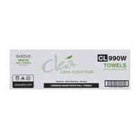 Cleá Hand Towel Premium White  6/cs