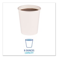 8 oz. Eco Paper Hot Cups, 1000/cs